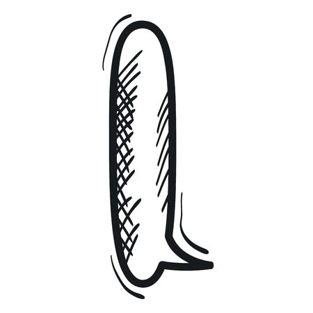 speech bubble message drawing vector illustration designのイラスト素材