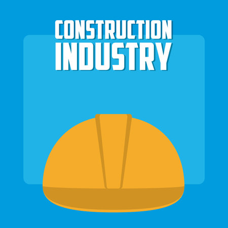 Construction industry conceptのイラスト素材