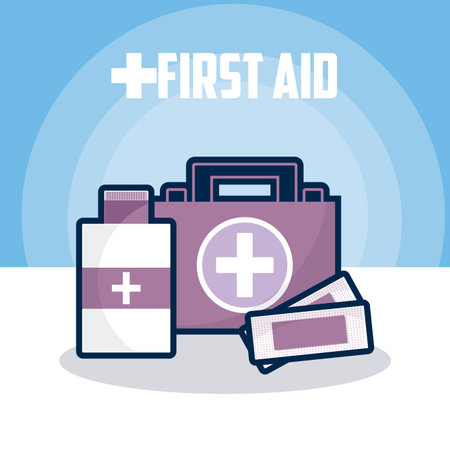 Medical first aidのイラスト素材