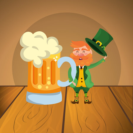 st patricks day cartoonのイラスト素材