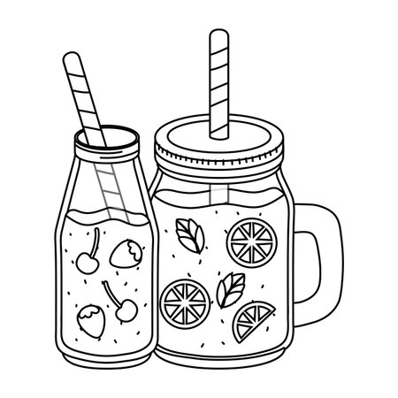 tasty refresh cartoonのイラスト素材