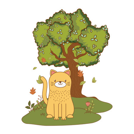 Cat cartoon designのイラスト素材