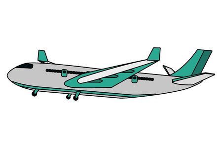 transportation concept cartoonのイラスト素材