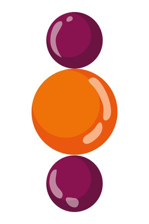 Isolated spheres vector design vector illustrationのイラスト素材