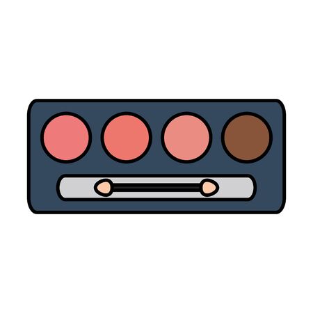 eye shadows make up drawing iconのイラスト素材