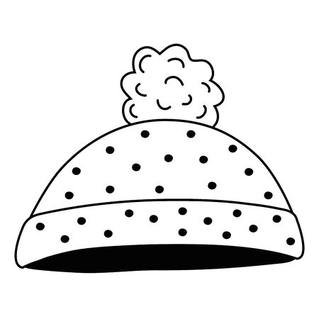 Isolated pointed hat design vector illustratorのイラスト素材