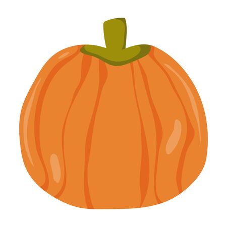 Isolated pumpkin vector design vector illustrationのイラスト素材