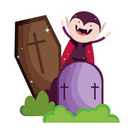 trick or treat - happy halloweenのイラスト素材