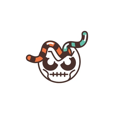 trick or treat - happy halloweenのイラスト素材