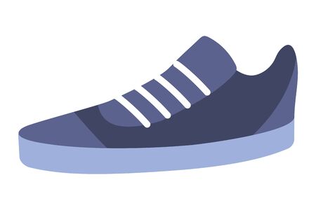 Casual sport shoe style young fashion quality isolated isolated vector illustration graphic designのイラスト素材