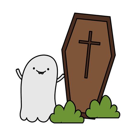 trick or treat - happy halloweenのイラスト素材