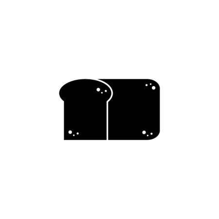 slice bread fast food line style icon vector illustration designのイラスト素材