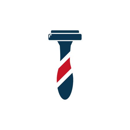 barber shop accessory icon designのイラスト素材