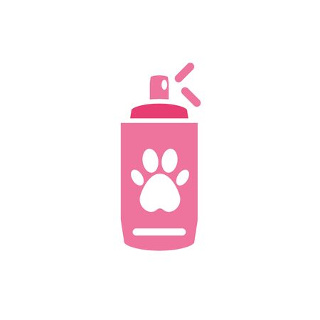 Pet jar icon design, Veterinary mascot domestic animal friendship care and lifestyle theme Vector illustrationのイラスト素材