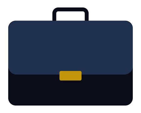 Professional suitcase design, Work occupation job corporate employee and service theme Vector illustrationのイラスト素材