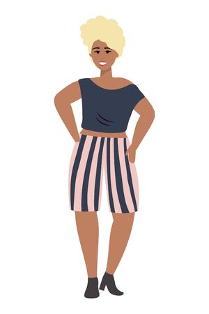 Isolated woman design vector illustratorのイラスト素材