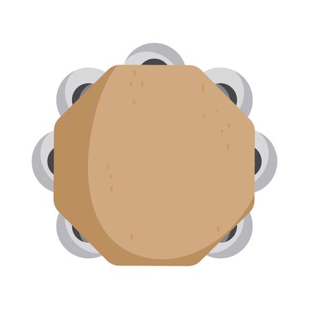 tambourine music instrument tradition mexico iconのイラスト素材