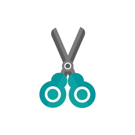 scissors supply school and education iconのイラスト素材