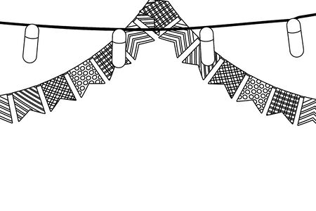 festive party cartoonのイラスト素材