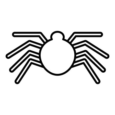 trick or treat - happy halloween line styleのイラスト素材