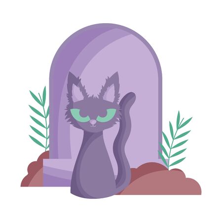 trick or treat - happy halloweenのイラスト素材