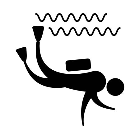 Avatar doing sport flat vector designのイラスト素材