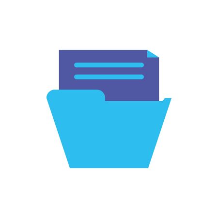 Digital file icon flat design