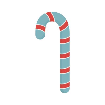white background with candy cane celebration merry christmasのイラスト素材