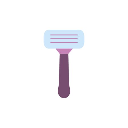 Hair razor icon design, beauty fashion style glamour care healthy and feminity theme Vector illustrationのイラスト素材