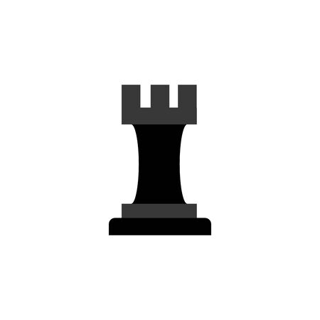 Isolated piece of chess flat designのイラスト素材
