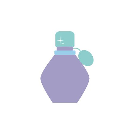 Isolated perfum bottle icon flat designのイラスト素材