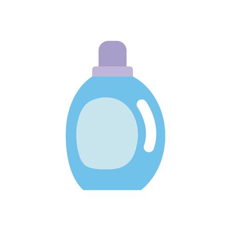 Isolated detergent bottle icon flat designのイラスト素材