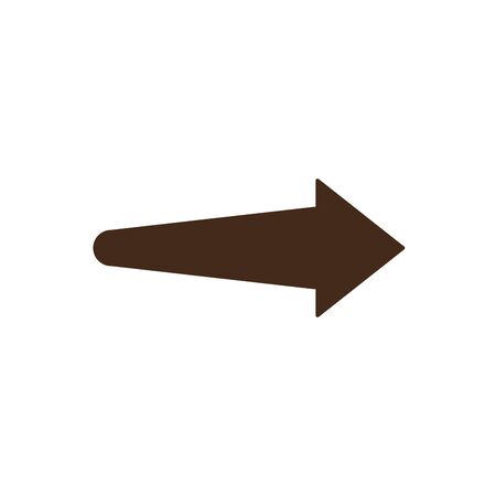 Isolated arrow icon vector designのイラスト素材