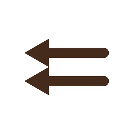 Isolated arrows icon vector designの写真素材