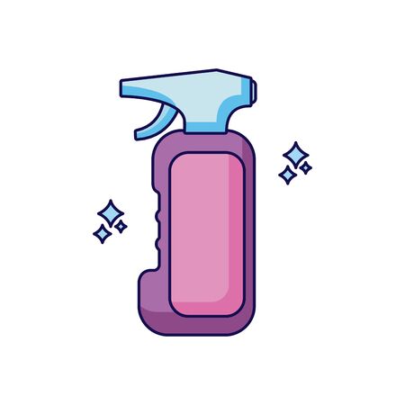 spray design, Clean home hygiene domestic interior housework and housekeeping theme Vector illustrationのイラスト素材