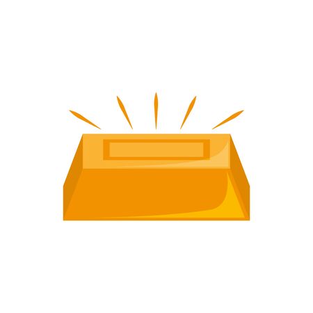 gold bar design, Money finance commerce market payment invest and buy theme Vector illustrationのイラスト素材
