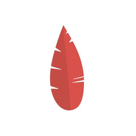 autumnal leaf foliage nature iconのイラスト素材