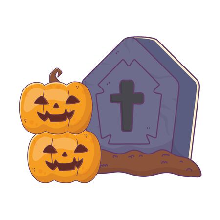 trick or treat - happy halloweenのイラスト素材