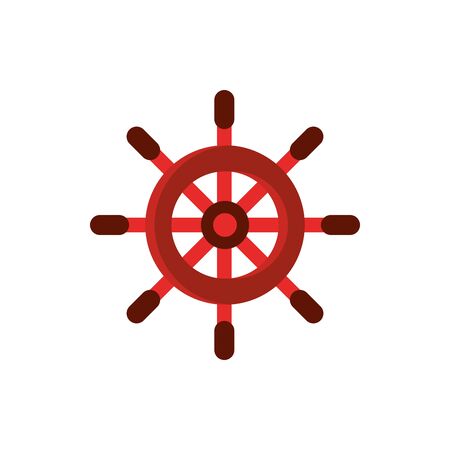 steering wheel gps map and navigationのイラスト素材