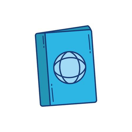 Isolated passport icon vector designのイラスト素材