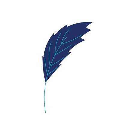 Isolated leaf icon vector designのイラスト素材