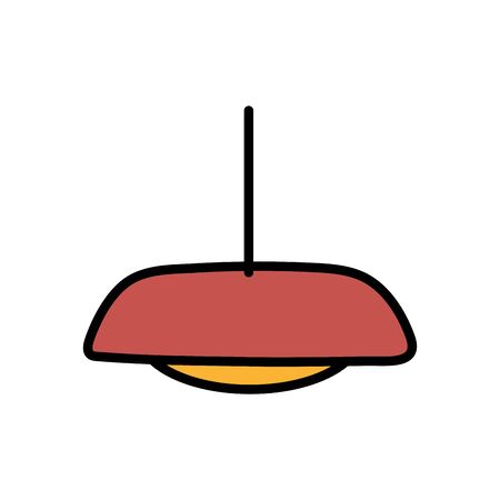 Isolated lamp icon vector designのイラスト素材