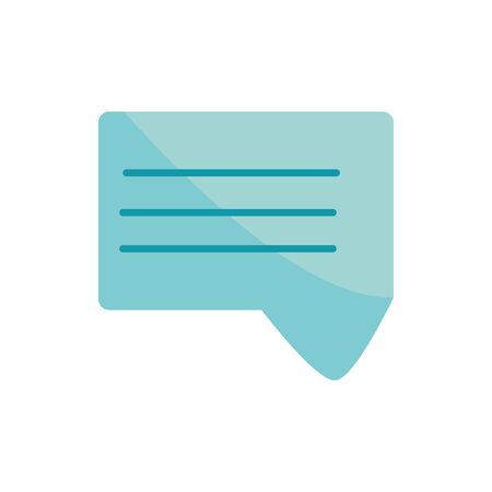 speech bubble message property intellectual copyright iconのイラスト素材