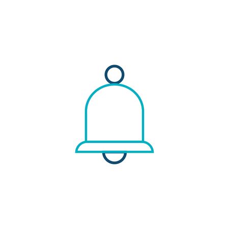 bell traditional line style iconのイラスト素材