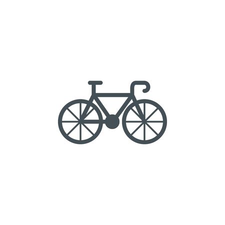 bicycle workout accessory flat iconのイラスト素材