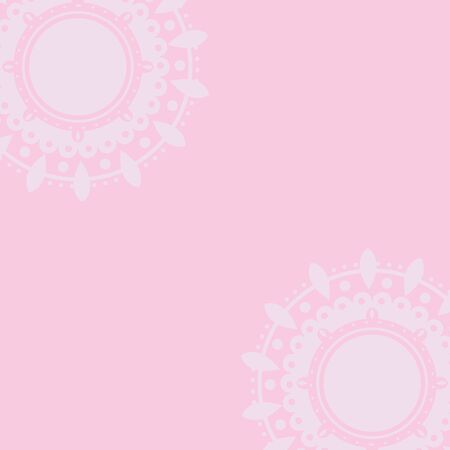 Mandales of bohemic and ornament conceptのイラスト素材