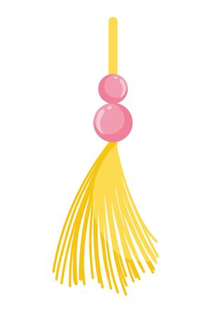 China amulet design, Culture asia traditional art famous oriental and landmark tratheme Vector illustrationのイラスト素材