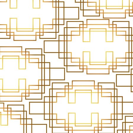 Art deco background design, Retro decoration gatsby abstract geometric style and vintage theme Vector illustrationのイラスト素材