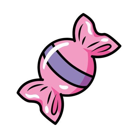 candy icon cartoon isolated vector illustration graphic designのイラスト素材