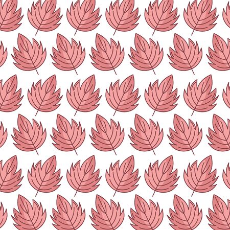 background autumn leaves botanical season designのイラスト素材